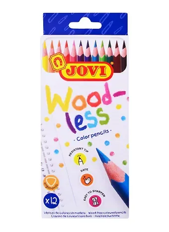 Карандаши цветные Jovi, 12 цветов