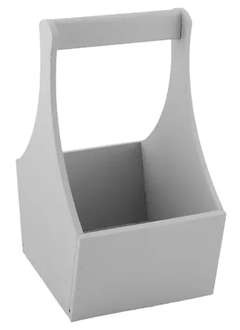 Ящик с ручкой № 4 Серый