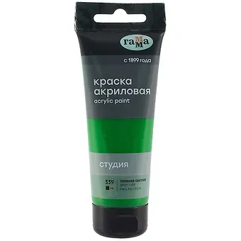 Краска акриловая художественная 