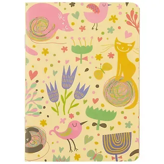 Записная книжка «Secret garden», нелинованная, 24 листа, А6