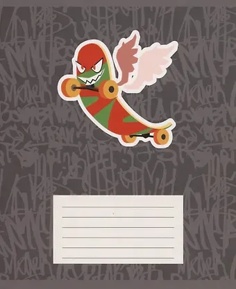 Тетрадь в клетку Listoff, Street style, 24 листа