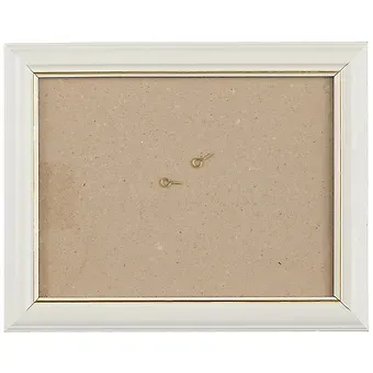 Рама со стеклом, белая, 15 х 20 см