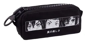 Пенал с большой молнией 