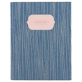 Дневник для средних и старших классов GoodMark, Silver stripes on the jeans