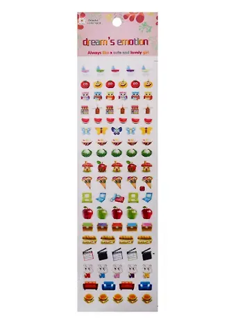 Наклейки PVC Мечты, микс GF-009-013