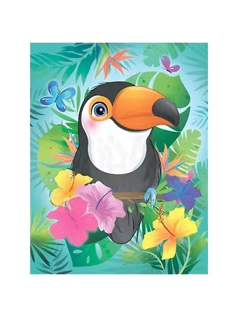 Разноразмерная мозаика на подрамнике 