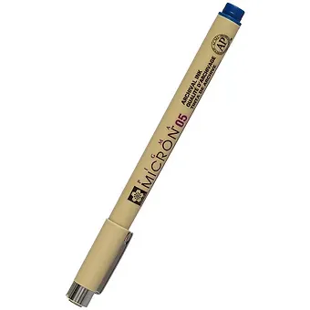 Капиллярная ручка «Pigma Micron», Sakura, 0.45 мм, «королевский синий»