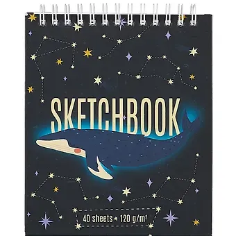 Скетчбук А6 40л 
