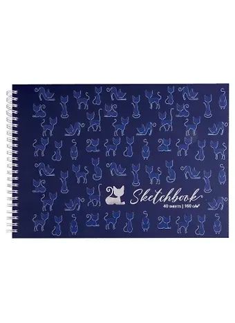 Скетчбук А4 40л 