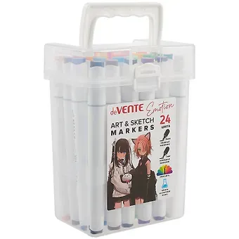 Маркеры для скетчинга 24цв 