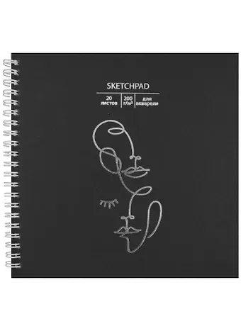 Скетчбук 195*195 20л 