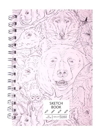 Скетчбук А5 60л 