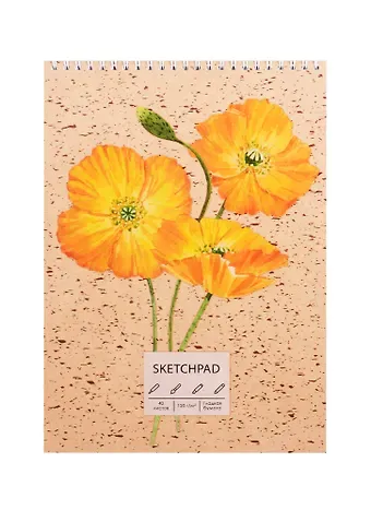 Скетчбук А4 40л 