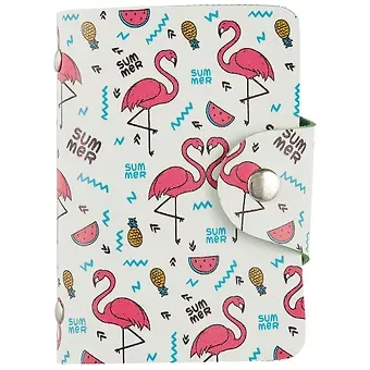 Визитница «Фламинго»