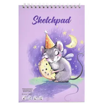 Скетчбук А5 60л 