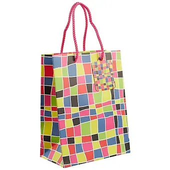 Подарочный пакет «Цветные пересечения», А5