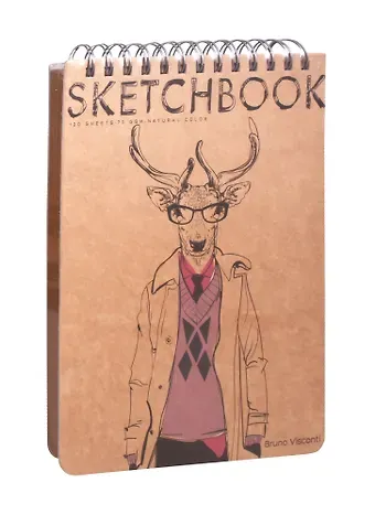 Скетчбук 185*250 120л 