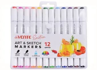 Маркеры для скетчинга 12цв 