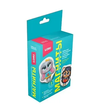 Набор для творчества LORI. Магниты из гипса 