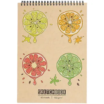 Скетчбук А4 40л 