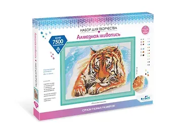 Разноразмерная мозаика на подрамнике 