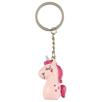 Брелок Единорог цветной (полистоун) (3 см) (12-FENGDA-CB15296ABC)