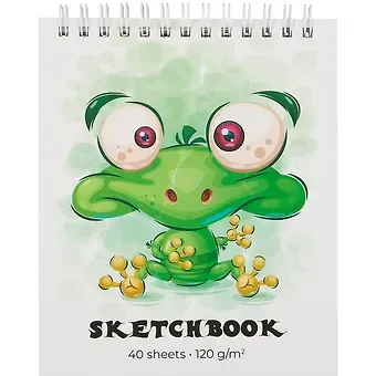 Скетчбук А6 40л 