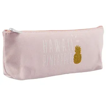 Пенал «Фламинго. Ананас», 19 х 8 см