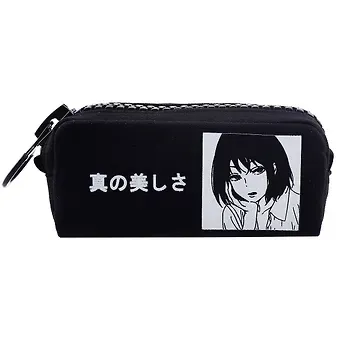 Пенал с большой молнией 