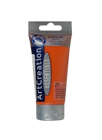 Краска акриловая Art Creation №398 нафтол красный светлый, туба 75мл, Royal Talens