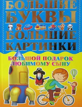 Игорь Юрьевич Александров Большой подарок любимому сыну. Большие буквы. Большие картинки