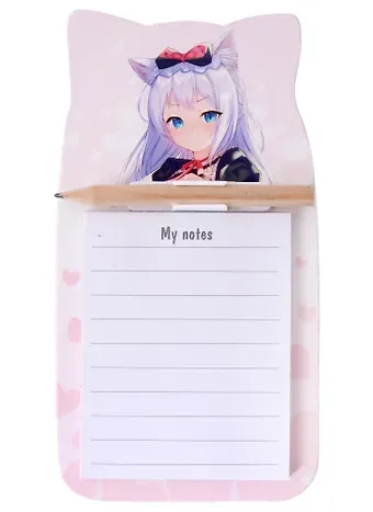 Блок для записей с карандашом 90*170 40л на магните 