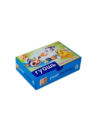 Краски гуашевые 06цв 15мл 