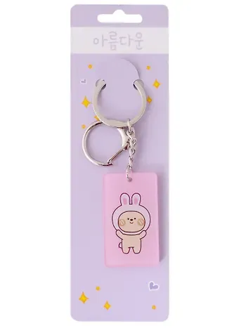 Брелок Мишка-зайчик (акрил) (3х5)