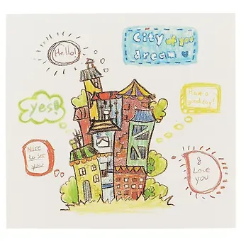 Скетчбук «City of your dream», 80 листов, 18 х 14 см