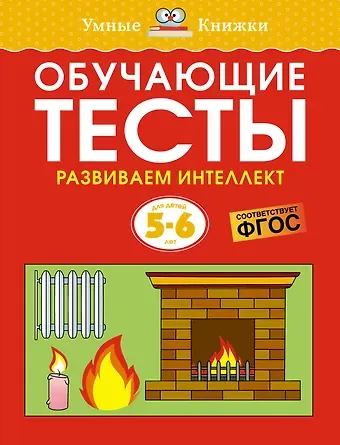 Ольга Николаевна Земцова Обучающие тесты. Развиваем интеллект (5–6 лет)