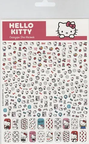 Слайдеры для ногтей А5 (Хеллоу Китти)