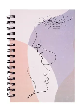 Скетчбук А5 60л 