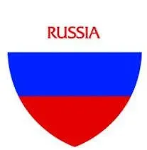 Сувенир, Минимакс, Наклейка заливная Патриотическая Триколор