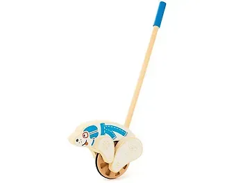 Игрушка развивающая, Каталка Мишка, артикул Д404