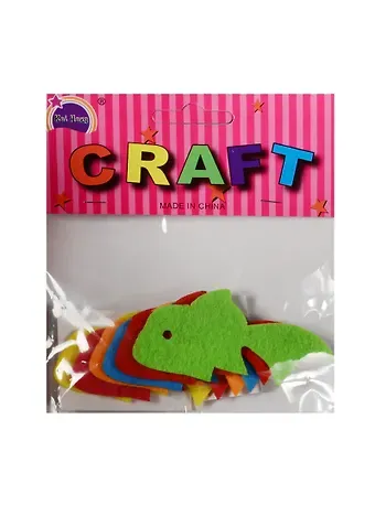 Наборы из фетра в пакете с хедером.  Рыбки (11-21136-10)