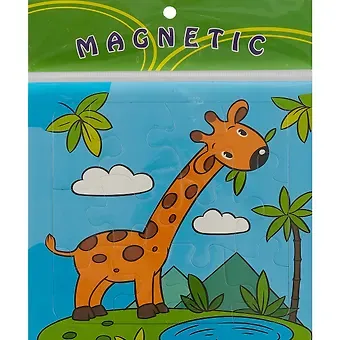 Пазлы магнитные, 19*17,5см, Жираф
