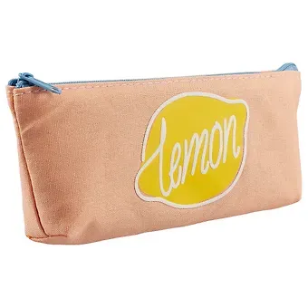 Пенал «Фрукты эмблема», 21.5 х 8 см