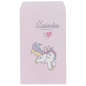 Набор конвертов для денег «Unicorn», 5 шт