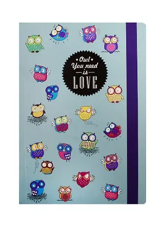 Блокнот Owl, you need is Love