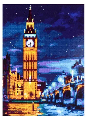 Алмазная мозаика (частичное заполнение) 