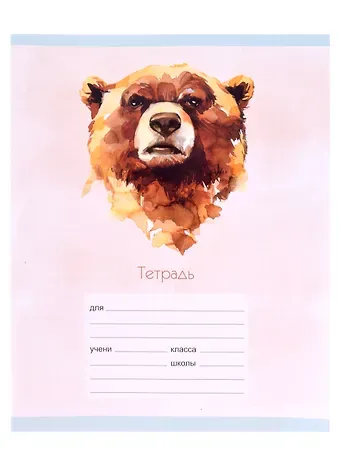 Тетрадь в клетку Listoff, 