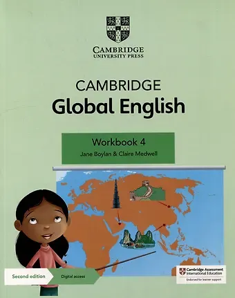 Джейн Бойлан, Клэр Мидуэлл Cambridge Global English. Second Edition. Workbook 4+Digital Access