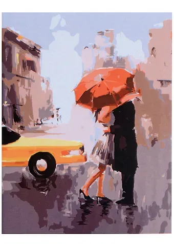 Холст с красками по номерам 