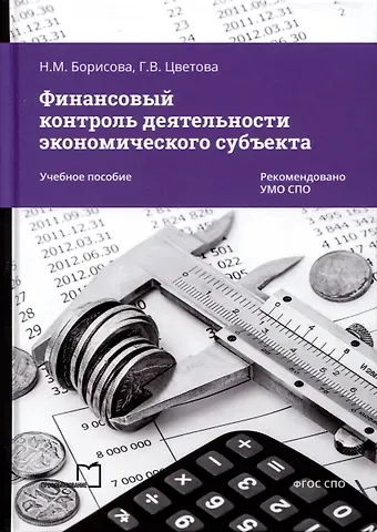 Галина Владимировна Цветова, Наталия Михайловна Борисова Финансовый контроль деятельности экономического субъекта